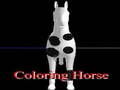 게임 Coloring horse