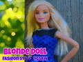 게임 Blonde Doll Fashion Style Puzzle