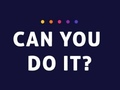 게임 Can You Do It