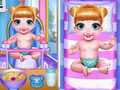 게임 Twins Lovely Bathing Time