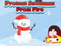 게임 Protect Snowman From Fire