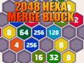 게임 2048 Hexa Merge Block