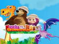 게임 Masha and The Bear dinosaur