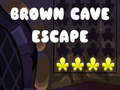 게임 Brown Cave Escape