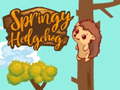 게임 Springy Hedgehogck