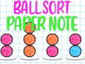 게임 Ball Sort Paper Note