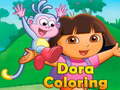 게임 Dora Coloring