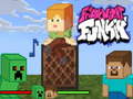 게임 Friday Night Funkin Minecraft Steve vs Creeper