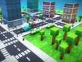 게임 Pixel City Runner 3D