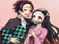 게임 Nezuko Jigsaw Puzzle