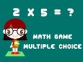 게임 Math Game Multiple Choice