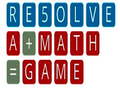 게임 RESOLVE a math game