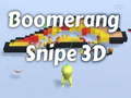 게임 Boomerang Snipe 3D