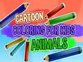 게임 Cartoon Coloring Book for Kids Animals