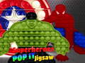 게임 Superheroes Pop It Jigsaw