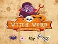 게임 Witch Word Halloween Puzzel Game