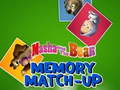 게임 Masha and the Bear Memory Match Up