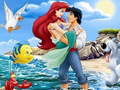 게임 Mermaid Ariel Princess Jigsaw Puzzle