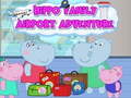 게임 Hippo Family Airport Adventure 