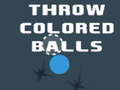 게임 Throw Colored Balls