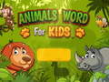 게임 Animals Word for kids