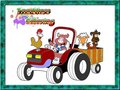 게임 Tractor Coloring Pages