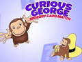 게임 Curious George Memory Card Match