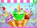 게임 Unicorn Ice Cream Corn Maker 