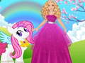 게임 Barbie and Pony Dressup