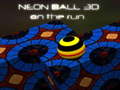 게임 Neon Ball 3d on the run