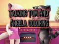 게임 Talking Tom and Angela Coloring