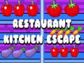 게임 Restaurant Kitchen Escape