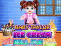 게임 Baby Taylor Ice Cream Roll Fun