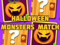 게임 Halloween Monsters Match