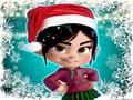 게임 Vanellope Von Schweetz Christmas Dress Up