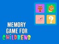 게임 Memory Game for Childrens