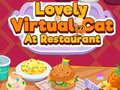 게임 Lovely Virtual Cat At Restaurant