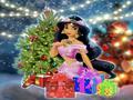 게임 Jasmine | Aladdin Christmas Sweater Design