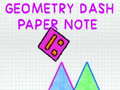 게임 Geometry Dash Paper Note