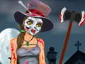 게임 Halloween Girl Dressup