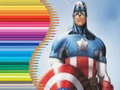 게임 Coloring Book for Captain America