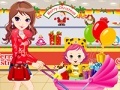 게임 Pretty Shooping Mom and Baby