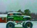 게임 Winter Monster Truck Puzzles