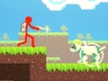 게임 Red Stickman vs Monster School 2