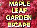 게임 Maple Leaf Garden Escape 