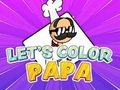 게임 Let's Color Papa