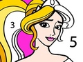 게임 Princess Coloring By Number