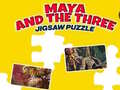 게임 Maya and the Three Jigsaw Puzzle