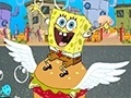 게임 Sponge Bob is eating gamburgers