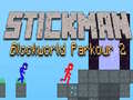 게임 Stickman Blockworld Parkour 2